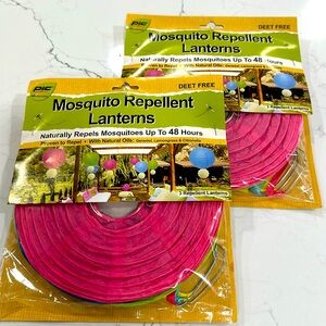 NWT PIC Mosquito Repellent Lanterns, bundle of 2 Packs